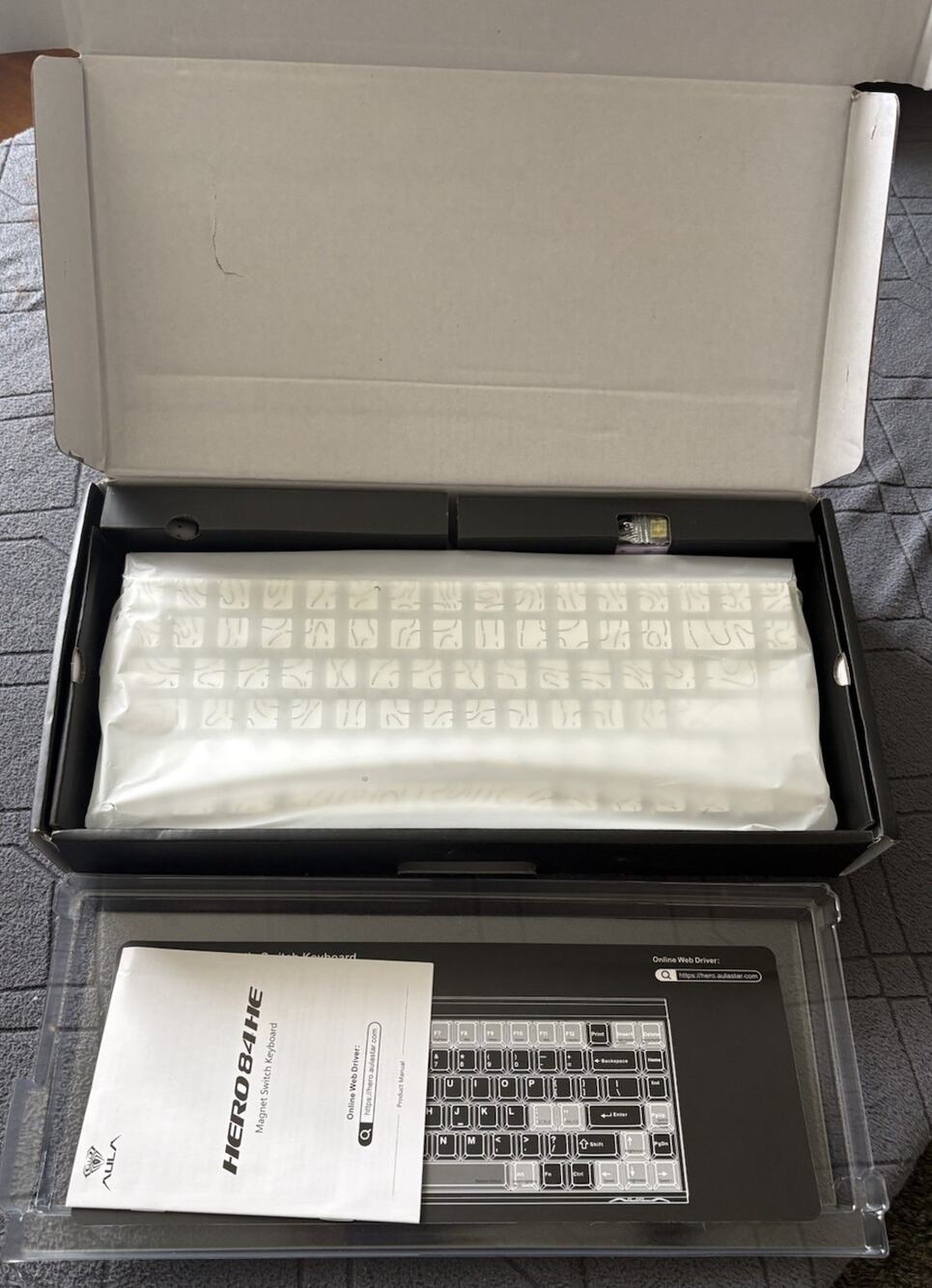 Aula Hero84 HE Hall-Effect Magnetic Wired Gaming Keyboard